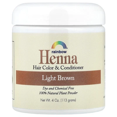 Henna, Hair Color and Conditioner, Light Brown, 4 oz (113 g) - Image 1 of 2