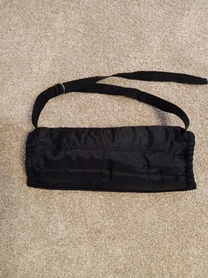  Alleson Athletic 暖手袋 黑色 带肩带,2 个内袋,均码 — 第 1/4 张图片