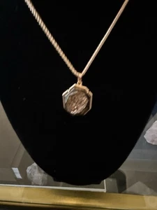 Kendra Scott Lizzie Rose Gold DRUSY STONE SET ON BRASS Necklace - Picture 1 of 9