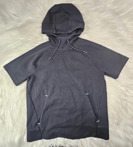 Old Navy Active Dynamic Fleece Kurzarm Hoodie Herren Gr.(s) schwarz - Bild 1 von 8