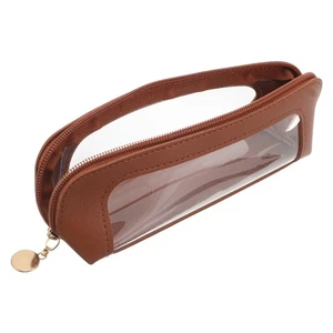  Bolsa para brochas de maquillaje: estuche para lápices de cepillo cosmético de viaje delineador de ojos con cremallera - - Imagen 1 de 20