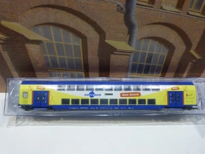 Roco 6220107 Doppelstock-Personenwaggon Metronom mit Innenbeleuchtung AC   R33 - Picture 1 of 3