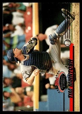 1993 Stadium Club Tim McIntosh Milwaukee Brewers #502 - Image 1 of 2