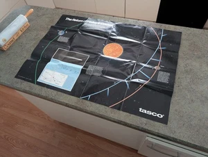 RARE Vtg 1985 Original TASCO Advertising THE RETURN OF HALLEY'S COMET Poster - Picture 1 of 8