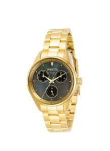 Orologio Da Donna Invicta Angel Quarzo Mocio Quadrante Oro 31363 - Foto 1 di 1