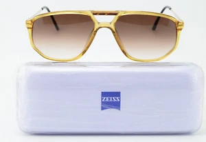 ZEISS Sonnenbrille 2119 8100 140 Gold Brown Beige Vintage Designer 90s Germany - Bild 1 von 12