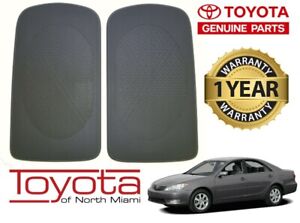 Genuine Toyota Camry 2002-2006 Rear Speaker Grill Cover Gray OEM 04007-521AA-B0