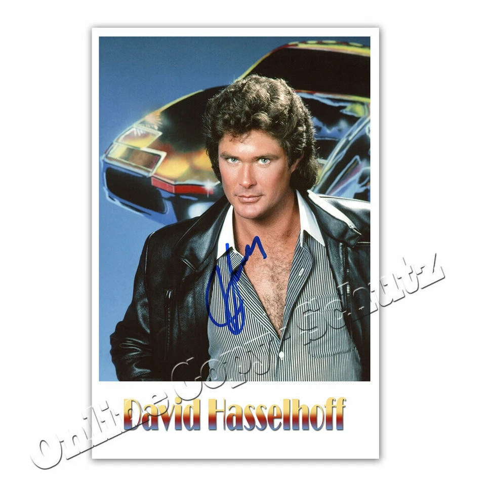 David Hasselhoff in Knight Rider  | Autogrammfoto ² - Bild 1 von 1