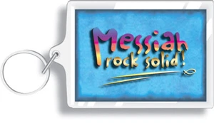 Acrylic Key Ring - MESSIAH - ROCK SOLID - KRG319 - Picture 1 of 1