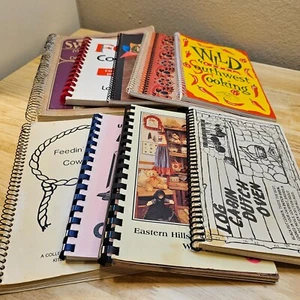 Cookbook Comb/Spiral Bound Lot of 9 Southwest Mochi Wraps Tortillas Dutch Oven - Picture 1 of 16