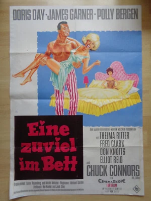 Filmplakat  Eine zuviel im Bett / Move Over, Darling   Doris Day, J.Garner - Bild 1 von 2