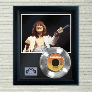 Steve Perry "Foolish Heart" Silver Framed Record Display - Picture 1 of 4