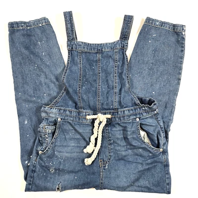 MONOS VAQUEROS FREE PEOPLE WE THE FREE JACKIE TALLA S SALPICADURAS DE PINTURA ENVEJECIDA Foto 1 de 4