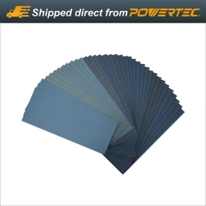 36pk Wet Dry Waterproof Sand Paper 9x3.6 Sandpaper 180-3000 Grit Assortment Wood - Picture 1 of 3