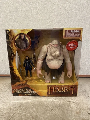 The Hobbit-Goblin King And Thorin Oakenshield Figures - NIB Cover