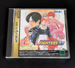 Sega Saturn The King Of Fighters '97 komplett CIB japanischer Import US-Verkäufer - Bild 1 von 3