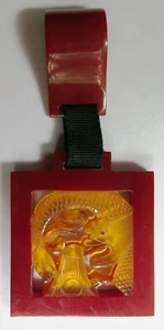 CLIP DE DINERO BAQUELITA DE CEREZA Y ÁMBAR ULTRA RARO DISEÑO CHINO CON DRAGÓN - Imagen 1 de 11