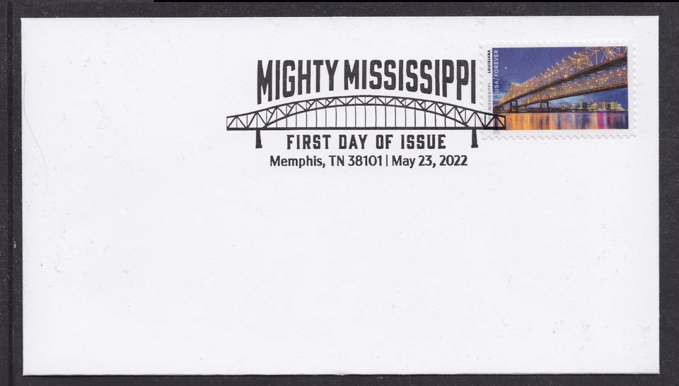 US 5698i Mighty Mississippi Louisiana BWP FDC 2022 - Image 1 of 1