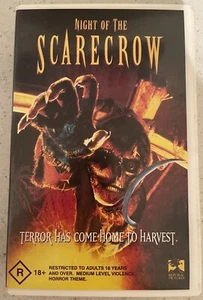 Night Of The Scarecrow Horror Big Box VHS R18+ - Picture 1 of 7