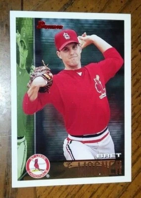 1995 - Topps Bowman - Bret Wagner -  Card #128 - Image 1 of 2