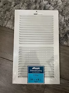 Accord 14”x8” 2-way Register for Sidewall Ceiling Vent Model ABSWWH2148 - Picture 1 of 2
