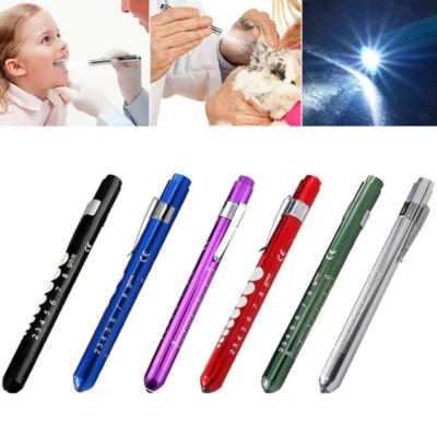 VV DENTAL 3PCS Mini Medical First Aid LED Pen Light Flashlight Torch Doctor Nurse Penlight