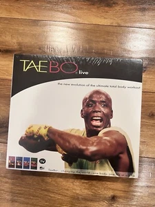 TAE BO LIVE Set of 4 VHS Workout Tapes NEW SEALED Billy Blanks - Picture 1 of 4