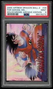 Dragon Ball Z ArtBox Holochrome 09 Son Goku Gohan 2000 PSA 9 68476272 - Bild 1 von 2