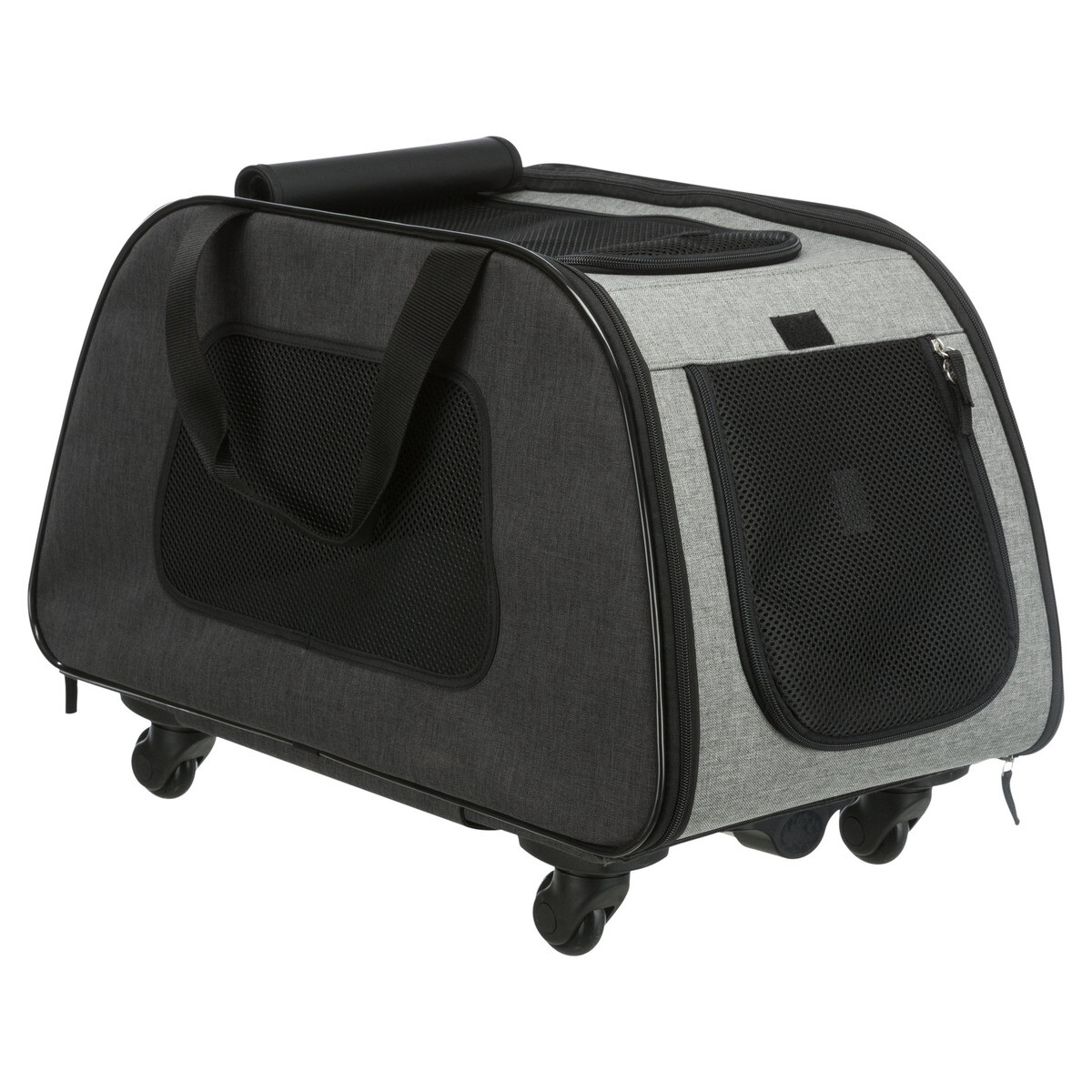 Borsa Da Trasporto Per Animali Trixie Amine - 18x29x37 Cm, Nera, Per Gatti E Piccoli Cani - Foto 7