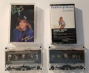 DEBBIE GIBSON ELECTRIC YOUTH & OUT OF THE BLUE CASSETTES.    FREE SHIPPING  - Imagen 1 de 3