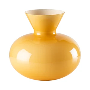 Venini Idria - Vaso Idria Ambra 706.41 Venini - Vaso 30 cm Venini Opalino Murano - Imagen 1 de 1
