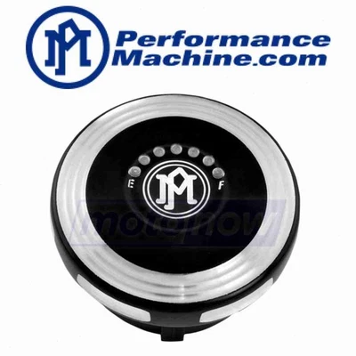 Performance Machine Merc Gas Cap With LED Fuel Light for 1999-2009 Harley ip - Imagem 1 de 4