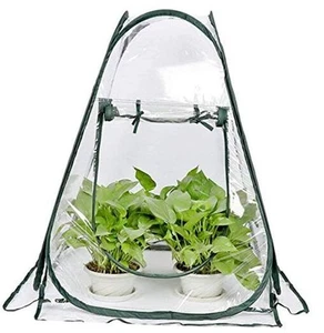 Pop Up Greenhouse Cover Flower House Mini Gardening Plant Flower Small - Picture 1 of 7