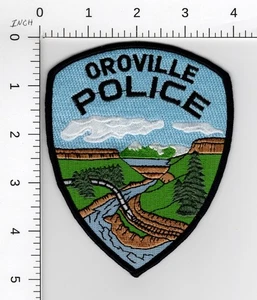 OROVILLE CALIFORNIA ** TOPPA POLIZIA DA COLLEZIONE (SCENA TRENO) - Foto 1 di 2