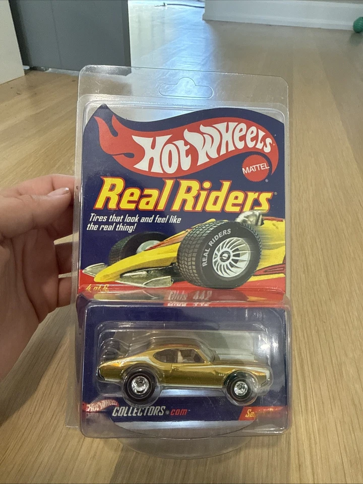 Hot Wheels RLC 2003 Real Riders Serie 3 OLDS 442 Red Line Club #7520/10500 Foto 1 de 2