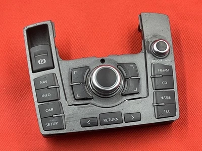 Panel de interruptores de interfaz de radio navegación consola Audi A6 2005-2011 OEM Foto 1 de 4