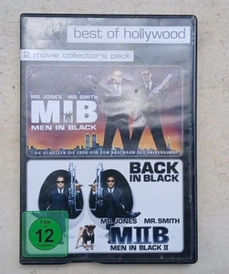 Men in Black /Men in Black II ( DVD, 2010 ) English, German and French Audio - Picture 1 of 4