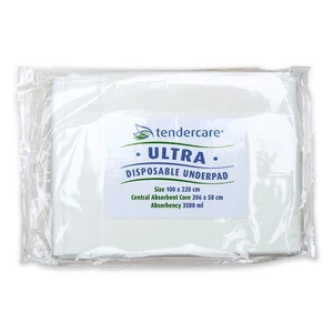 Tendercare Ultra Disposable XXL Underpads 100x220 cm - Picture 1 of 5