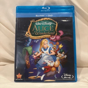 Disney Alice in Wonderland Blu Ray + DVD 60th Anniversary Edition - Picture 1 of 4