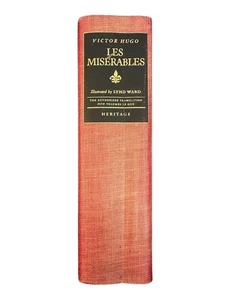 Vintage Les Miserables A Novel by Victor Huge Five Novels is One Hardback Book - Picture 1 of 9