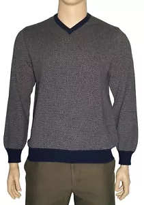 Piacenza Cashmere Maglione uomo Scollo V Taglia XL Made in Italy - Bild 1 von 6