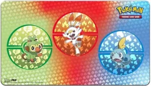 Pokemon Playmat Sword And Shield Galar Starters Play Mat Ultra Pro Playmat - Picture 1 of 3
