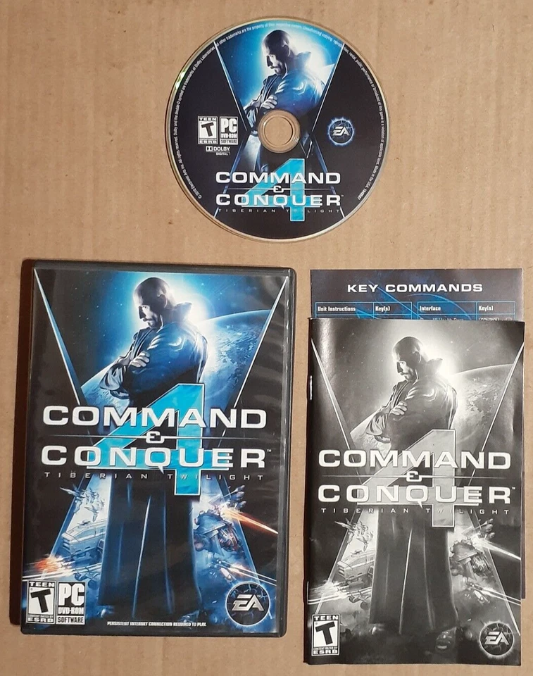 Command & Conquer 4 Tiberian Twilight Complete (PC, 2010) VG Shape - Image 1 of 1