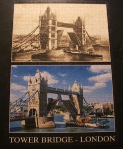 Clementoni Yesterday Collection #30792 ''Tower Bridge, London'' puzzle COMPLETE - Picture 1 of 4
