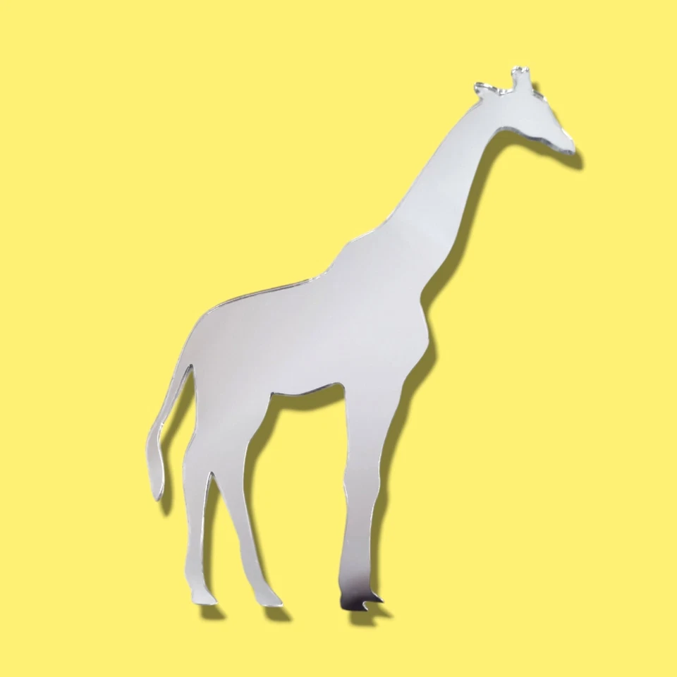 Акриловые зеркала в форме жирафа - различные размеры - Изображение 1 из 1