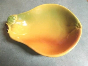 PEAR SHAPE SERVING BOWL-MADE IN BRAZIL VINTAGE - Picture 1 of 5
