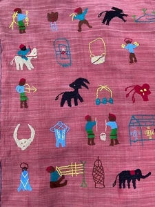 Naga Cotone Ricamato a Mano Lo Stile di Vita della NAKA Home Decor Multiuso - Foto 1 di 60