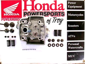 NEW GENUINE HONDA CYLINDER HEAD & VALVE KIT 2005-17 CRF450X *NO CHEAP COPIES* - Bild 1 von 3