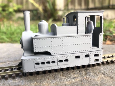 OO9/009 Steam Locomotive with Coal Bunker fits the Kato chassis 11-109