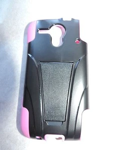 Kyocera Hydro Edge C5215 custodia silicone rigida ibrida Y cavalletto + 1 SP - Foto 1 di 3